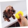 Toyvian 5-Piece Yellow Pet Bath Sponge Set view 4