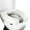 Raised Toilet Seat for Seniors, Non-Slip Ergonomic Support view 1