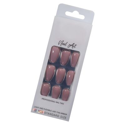 Artificial Nails for Immediate Application, Waterproof Full-Coverage Tips