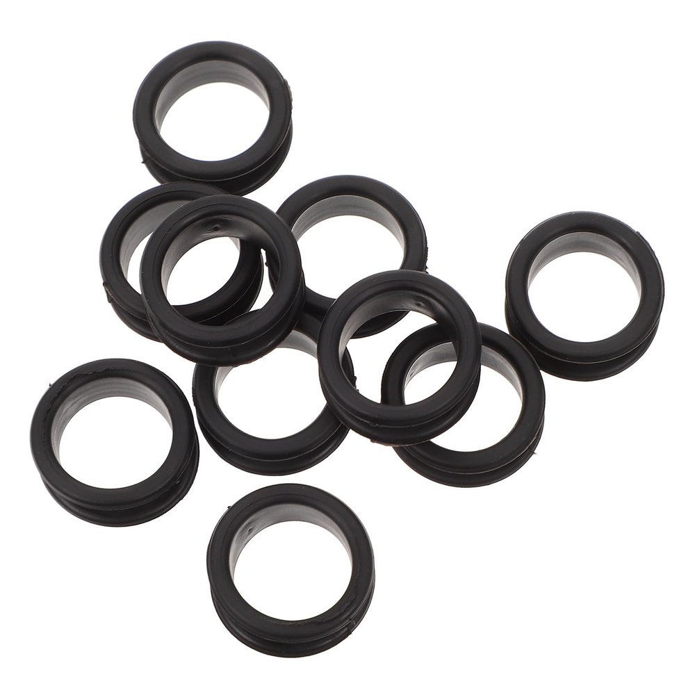 jojofuny 10-Piece Silicone Finger Protectors for Scissors