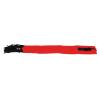 HUSHUI Horse Tail Bag, Nonwoven Tail Protector with Fringe Design and Hook-and-Loop Closures, Red view 2