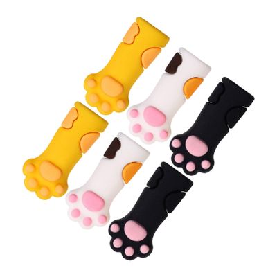 Angoily 6-Pack Silicone Nail Caps for Cats