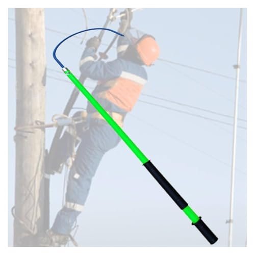 High-Voltage Insulated Rescue Pole, Life-Saving Pull Pole, Electric Shock First-Aid Tool