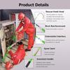 High-Voltage Insulated Rescue Pole, Life-Saving Pull Pole, Electric Shock First-Aid Tool view 4