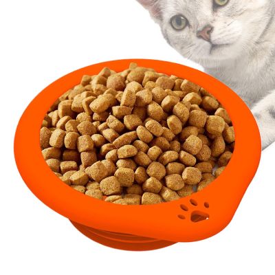 Collapsible Dog Bowl, Portable 300 ml Expandable Food Bowl