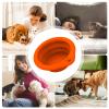 Collapsible Dog Bowl, Portable 300 ml Expandable Food Bowl view 4
