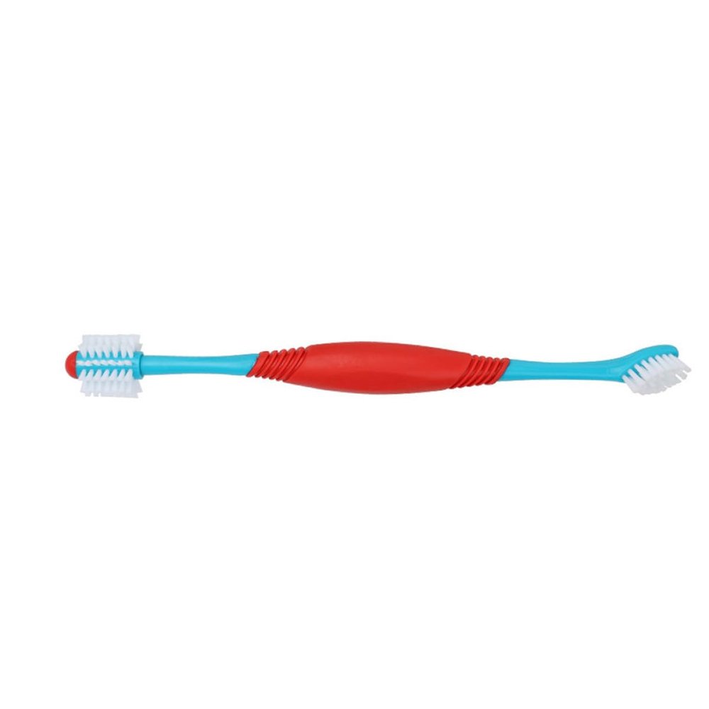 Alasum 2-Pack Double-Sided Pet Toothbrush