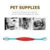 Alasum 2-Pack Double-Sided Pet Toothbrush view 2