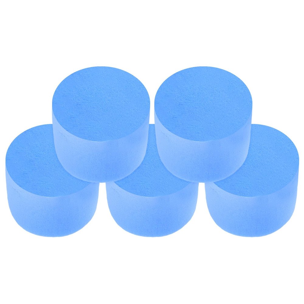 KOMBIUDA 5-Pack Blue Sponge Filters for Ant Nests and Test Tubes