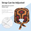 QAZWZML Shining Overlook Printed Work Cap with Adjustable Back Strap view 4