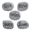 NUOBESTY Polished Resin Pebbles - 5 Pack view 1