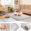 Voxirum Premium Baby Crawling Mat, 2 cm Extra Thick Soft Play Mat, Non-Slip, Gray, 180 x 350 cm view 2