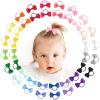 vobobe 40-Piece Baby Hair Ties with Bows, 2 in view 1