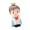 Princess Cake Decoration, Resin, 1 Piece, Blue view 1