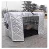 Outdoor Dog Crate Cover, Waterproof and Windproof Insulated Winter Cover for Small Pets view 1