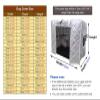 Outdoor Dog Crate Cover, Waterproof and Windproof Insulated Winter Cover for Small Pets view 2
