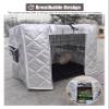 Outdoor Dog Crate Cover, Waterproof and Windproof Insulated Winter Cover for Small Pets view 4