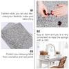 Angoily Shiny Foldable Plastic Nail Pad with Rhinestone Decoration view 3