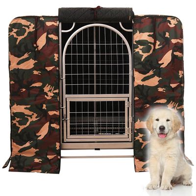 Waterproof Dog Crate Cover, Oxford Fabric, Camouflage
