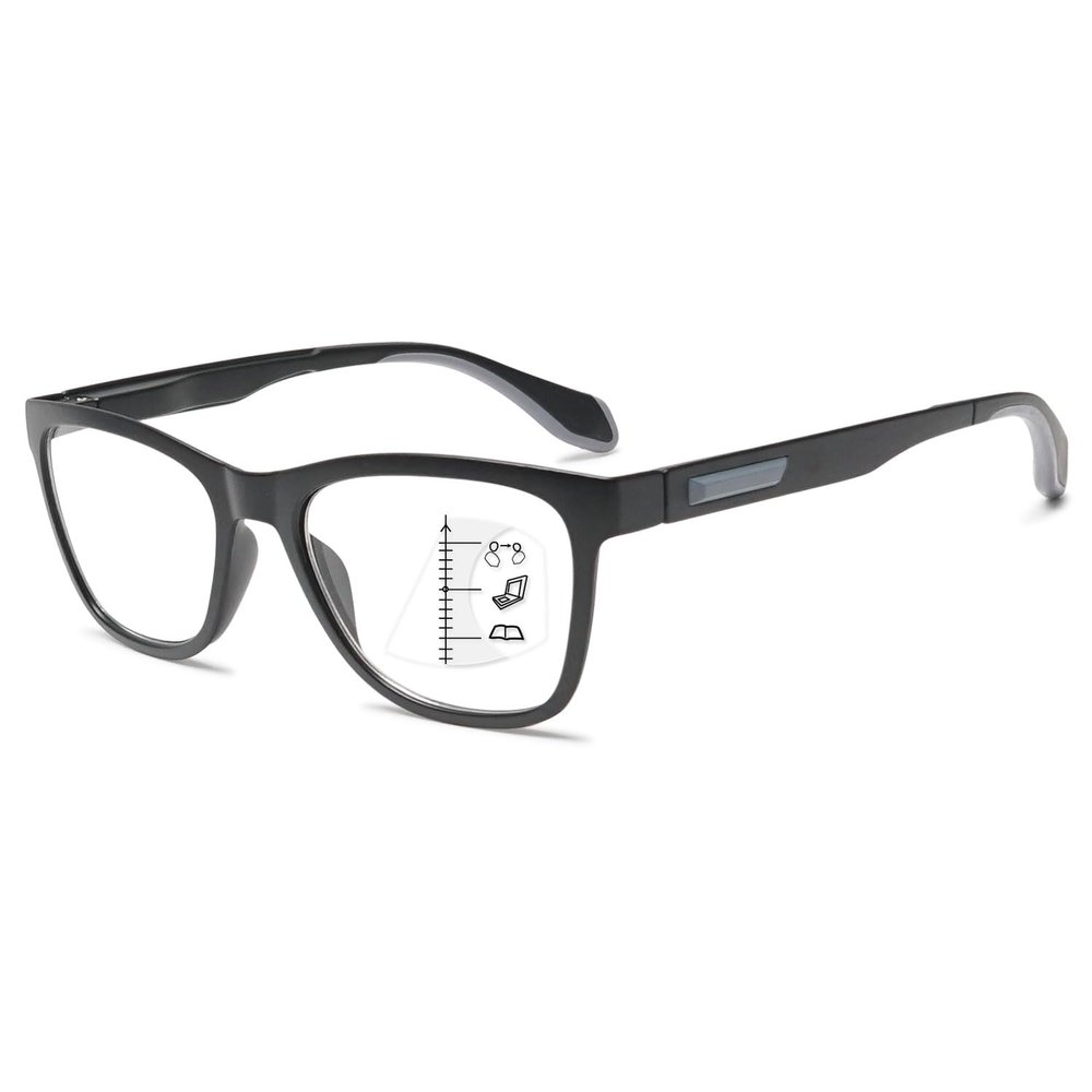 VEVESMUNDO Progressive Multifocal Reading Glasses with Blue Light Filter