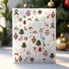 3D Christmas Cartoon Nail Stickers view 3