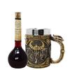 MystiCalls Viking Gift Set with XL Odin Mug and Elixir Bottle of Viking Potion Multi-Fruit Wine view 1