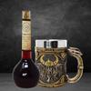 MystiCalls Viking Gift Set with XL Odin Mug and Elixir Bottle of Viking Potion Multi-Fruit Wine view 2