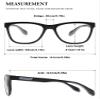 VEVESMUNDO Self-Tinting Progressive Multifocal Reading Glasses, Black, +4.0 view 2