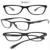 VEVESMUNDO Self-Tinting Progressive Multifocal Reading Glasses, Black, +4.0 view 3