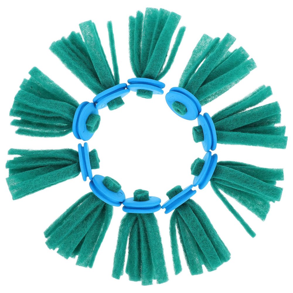 Floating Spawning Mops for Aquarium Fish, Green, 10-Pack