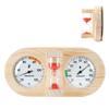 Gettimore Wooden Sauna Thermometer and Hygrometer with 15-Minute Timer view 1