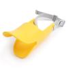 Adjustable Silicone Dog Muzzle in Duck Bill Shape (M) view 3