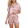 Women's Sexy Lingerie Pajama Set with Short Robe (M) view 1