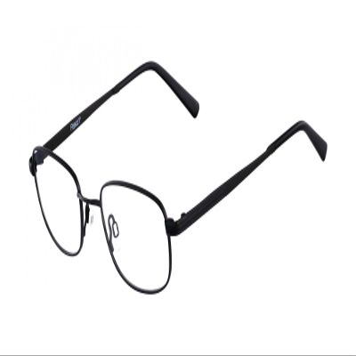 Flexon CLARK 600 (001) Black Chrome Men's Eyeglasses