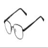 Flexon CLARK 600 (001) Black Chrome Men's Eyeglasses view 1