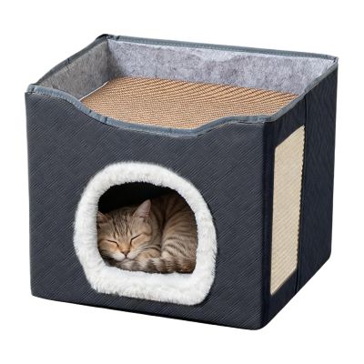 Foldable Breathable Cat Cave Bed, Warm Sleeping Nest
