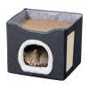 Foldable Breathable Cat Cave Bed, Warm Sleeping Nest view 1