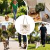 Canvas Shoulder Bag Dog Carrier with Bear-Shaped Ventilation view 4