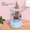 HELEVIA Electric Makeup Brush Cleaner, Blue view 2