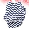DECHOUS Multifunctional Nursing Cover, Breathable Milk Fiber, Wave Pattern view 4