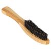 Walfront Beard Brush for Men, Soft Composite Wood Grooming Brush with Ergonomic Handle for Travel and Beard Care view 3