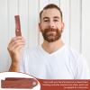 VALICLUD Foldable Brown Wood Pocket Comb for Men’s Mustaches and Beards view 4