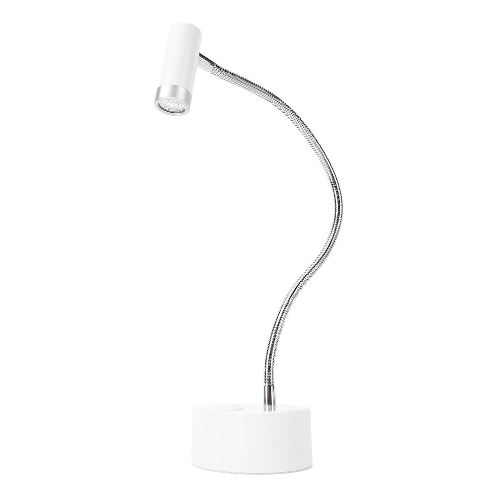 Walfront LED Nail Lamp, Rechargeable Gooseneck Dryer with Wireless USB and Timer