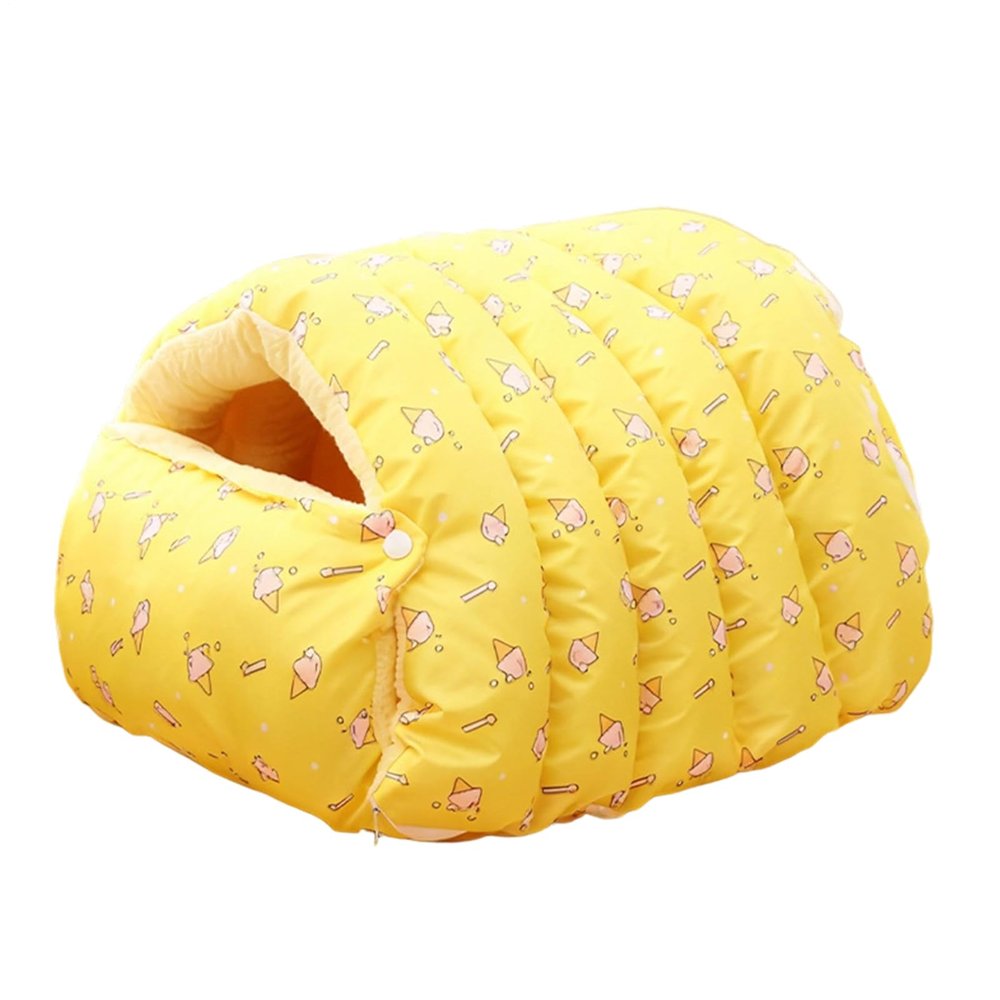 Bkljkf Winter Cat Bed with Removable Warm Cat House