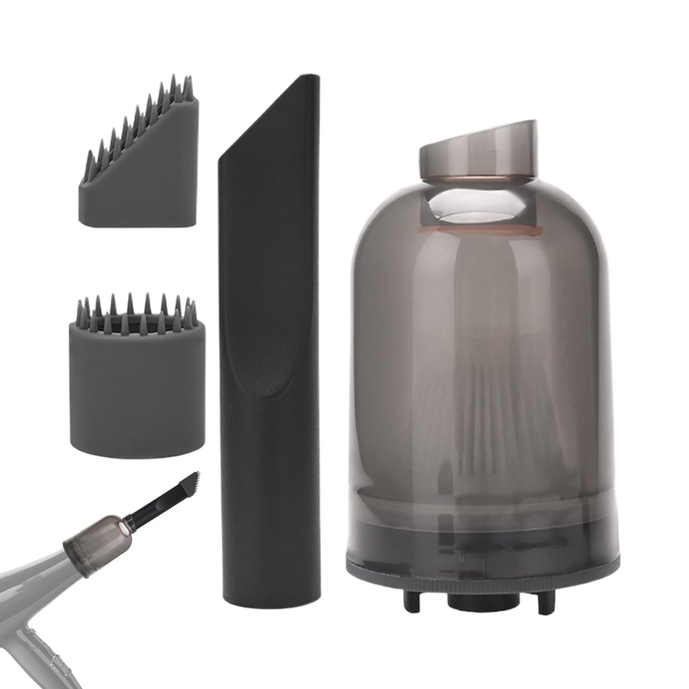 Hair Dryer Vacuum Dust Collector Attachment