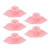 Bonbela 5-Piece Silicone Exfoliating Lip Brush Set view 1