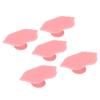 Bonbela 5-Piece Silicone Exfoliating Lip Brush Set view 3