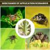 Salyeeluly Jumping Spider Plants, Simulated Pet Accessory with Suction Cup view 4