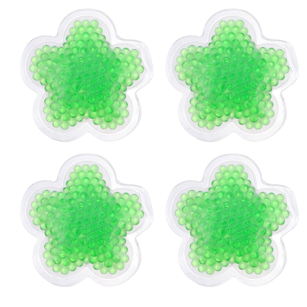 4-Pack Reusable PVC Gel Cold Compresses for First Aid