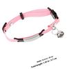 BESPORTBLE Adjustable Cat Collar with Bell and Custom Name Tag - Pink Panda view 2